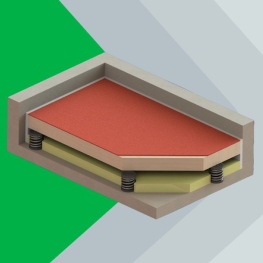 AMORTECEDORES Piso Flutuante.